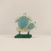 Turtle pattern badge, trendy accessory, retro and personalized pendant. 153458877 Application Scenario